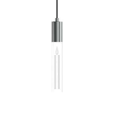 Laser-Etched Candle Acrylic Pendant – Adjustable LED Hanging Fixture
