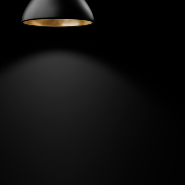 Pablo Designs Swell String Single Narrow pendant, lifestyle view