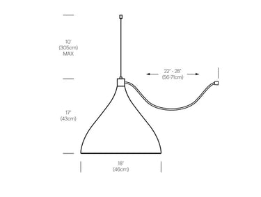 Swell Single XL Medium LED Pendant Light for Indoor & Outdoor Spaces by Pablo Designs - image 4