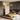 Luxury Gold Leaf Chandelier - Synthienniser 23.5" Black Accent