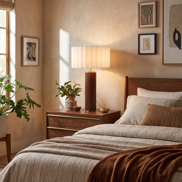 Nova Tambo Table Lamp, Scallop Shade, photo 5
