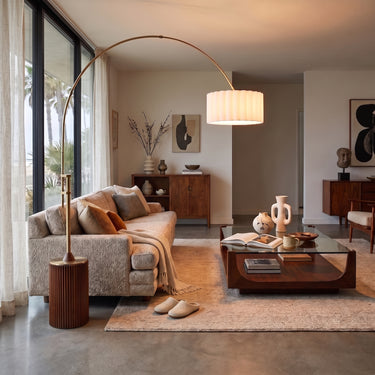 Nova Tambo Scallop Adjustable Arc Lamp, photo 3