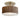 Nova of California Tambo Semi Flush Mount Ceiling Light Dark Walnut Wood Weathered Brass