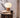 Nova of California Tambo Accent Table Lamp Natural Ash Wood Weathered Brass White Linen Shade