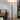 Nova of California Tambo Torchiere Floor Lamp Dark Walnut Wood Weathered Brass