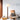 Nova of California Tambo Floor Lamp Dark Walnut Wood Weathered Brass White Linen Shade