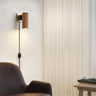 Nova of California Tambo Wall Sconce Natural Ash Wood Weathered Brass