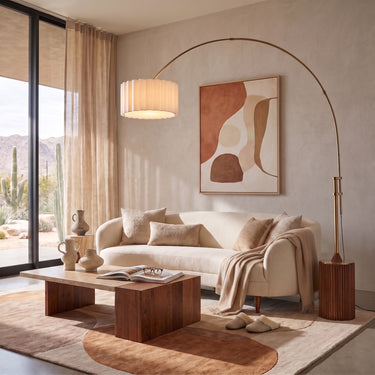Nova Tambo Scallop Adjustable Arc Lamp, photo 4