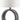 Nova of California Tracey Ring Table Lamp 24 Charcoal Gray Brushed Nickel