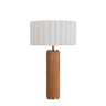 Nova Tambo Table Lamp, Scallop Shade in Natural Ash, photo 1
