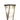 Nova of California Torque Accent Floor Lamp 54 Tall Base Espresso Wood Silver Strings