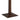 Nova of California Taper Floor Lamp Dark Walnut Wood Weathered Brass White Linen Shade