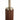 Nova of California Tambo Floor Lamp Dark Walnut Wood Weathered Brass White Linen Shade