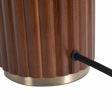 Nova Tambo Table Lamp, Walnut and Brass, photo 6