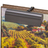 House of Troy Traditional 8" Mahogany Bronze Plug-In Picture Lights