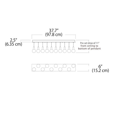 BlackJack Lighting TGA Ceiling Light