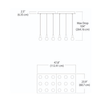 BlackJack Lighting TGA2 Ceiling Light