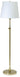 House of Troy Townhouse Adjustable Floor Lamp in Raw Brass TH701-RB