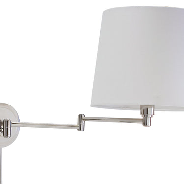 Polished Nickel Townhouse Swing Arm Wall Lamp – House of Troy studio photo