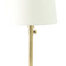 Raw Brass Townhouse Adjustable Table Lamp with Outlet – House of Troy studio photo