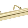 House of Troy Traditional LED 36" Satin Brass Plug-In Picture Lights