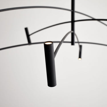 Aerial 60 Ring Chandelier by Sean Lavin for Visual Comfort - detail