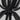 Lotus Flower Inspired Chandelier: Belterra 38" Matte Black Finish by Sean Lavin