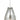 Briolette FreeJack Faceted Glass Pendant - front