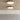 Cirque LED Flush Mount by Visual Tech Lighting in a bedroom - Bronze Finish