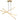 Essence Trio Slim Linear Suspension from the Visual Comfort Modern Collection - angle