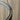 Close-up of 48-inch Fiama LED suspension light in matte black with minimalist circular design