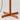 Miguel Milá TMM floor lamp featuring cherry wood frame and parchment shade for contemporary interiors