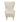 TOV Julia Performance Velvet Wingback Accent Chair Cream