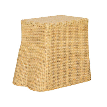 TOV Pentra 25" Natural Rattan Nightstand With Drawer Natural