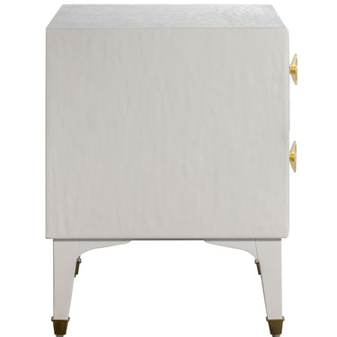 TOV Divine 25" 2-Drawer Nightstand White