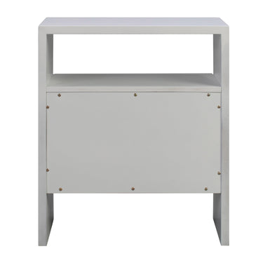 TOV Libre 23" Nightstand With Drawer White