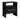 TOV Libre Black Nightstand