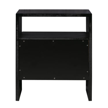 TOV Libre 23" Nightstand With Drawer Black