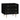 TOV Trident 28" 3-Drawer Nightstand Black
