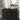 TOV Trident 28" 3-Drawer Nightstand Black