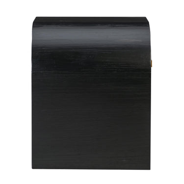TOV Hump 26" Arched Nightstand With Drawer Black
