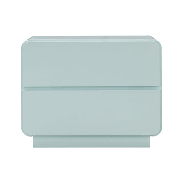 TOV Sagura 28" 2-Drawer Nightstand Blue
