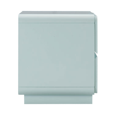 TOV Sagura 28" 2-Drawer Nightstand Blue