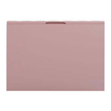 TOV Tori 23" Motif 2-Drawer Nightstand Mauve