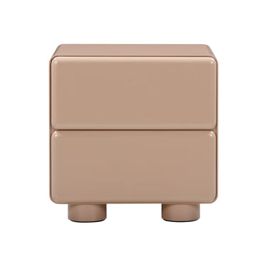 TOV Tammy 22" 2-Drawer Nightstand Taupe - ON FINAL SALE