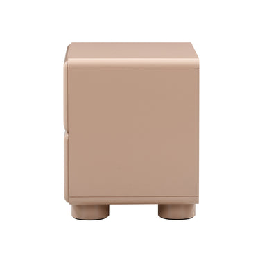 TOV Tammy 22" 2-Drawer Nightstand Taupe - ON FINAL SALE