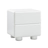 TOV Tammy 22" 2-Drawer Nightstand White