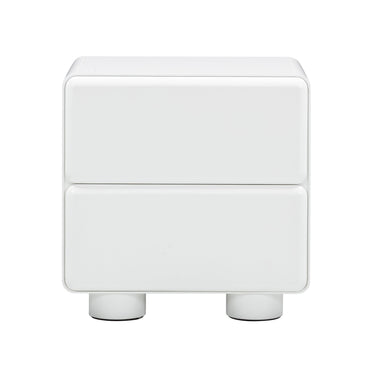 TOV Tammy 22" 2-Drawer Nightstand White