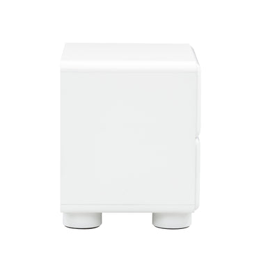 TOV Tammy 22" 2-Drawer Nightstand White
