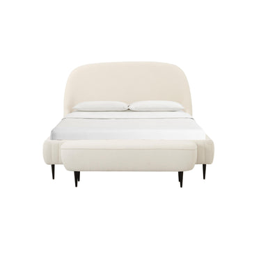 TOV Denise Cream Boucle Bed, several options shown